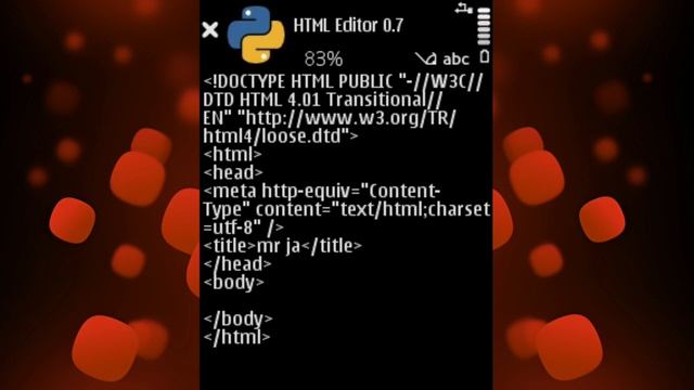 how to create website for nokia Symbian s60v3^5 ?? смотреть онлайн