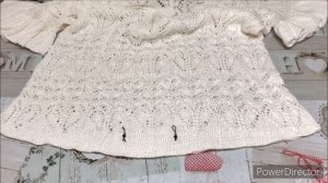 #вязаниеспицами //Топ из льняной пряжи//обзор//