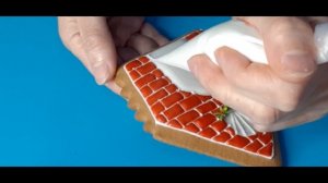 ПРЯНИЧНЫЙ ДОМИК С ТРУБОЙ НА НОВЫЙ ГОД И РОЖДЕСТВО!  ИМБИРНЫЕ ПРЯНИКИ!