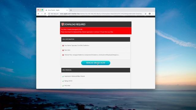 Apple.com-monitor.live scam removal (Mac). смотреть онлайн