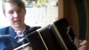 На побывку едет молодой моряк Ковтун Денис (баян)