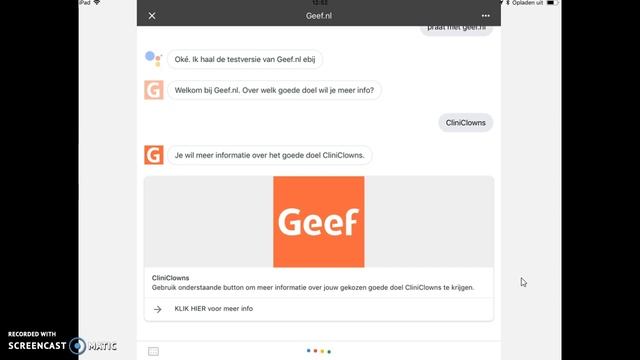 [OK Google] [Praat met Geef.nl] смотреть онлайн