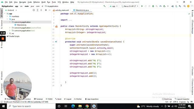 What are arraylist? Array list of custom data types смотреть онлайн