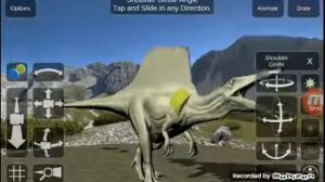 Симулятор рисования динозавра Спинозавра