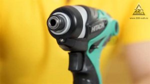 Гайковерт аккумуляторный HITACHI WH10DL LiION