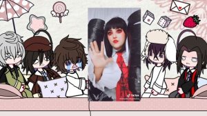 Bsd react to atsushi as ??? || part 1 || (unfinished)
