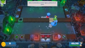 Overcooked 2 : CHARA E TREVOR VIRARAM CHEFES DE COZINHA!!!