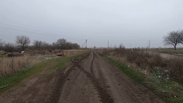 Украина пешком. День 12. Переход полями Пантаевка - Субботцы. 5000 км до Сантьяго. смотреть онлайн