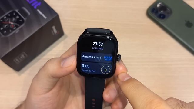 AMAZFIT GTS 4 Unboxing Review - AGORA c/ MEMÓRIA pra MÚSICAS/APPS e CHAMADAS! Vale a pena? É bom? смотреть онлайн