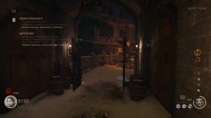 Call of Duty: WWII - Зомби-режим. Заход на обычную пасхалку с экономией волн и зомбей.