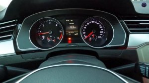 Регулировка яркости панели приборов Volkswagen Passat B8.