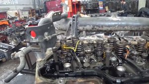 DAF XF 105 - шатун пробил блок двигателя / диагностика и ремонт двигателя Даф 105 / MOTORS TRUCK