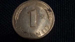 Монета 1 PFENNIG 1979 Германия и ее цена сегодня в разных странах