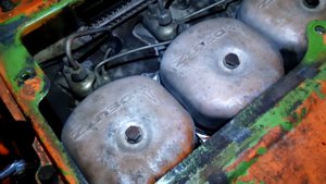 "Победный" дизель DEUTZ BF4L913 десять лет после капремонта! Мелочь, а приятно!
