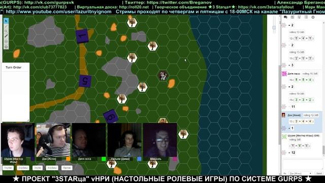 Настольная ролевая игра - Три STARца (Кровь и пар) - Сессия 27