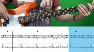 Chris Rea - Road To Hell - Part II (Bass cover with tabs)