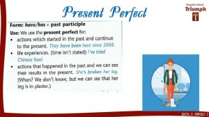 Excel 6, p 32, ex1. Module 3. Use of English 3b.  Present perfect.  Объяснение