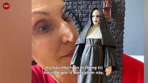 Bonnie Aarons - Đóng 30 phim vẫn mờ nhạt, vụt sáng nhờ Ma sơ Valak dù không thoại, tố NSX quỵt tiền
