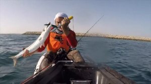 Stealth Kayak Fishing ? - Jebel Ali Port - Dubai ??