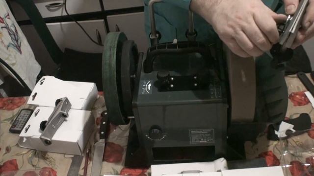 Точильный станок для ножей и инструментов для деревообработки. Обзор. смотреть онлайн