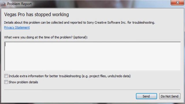Sony Vegas Pro 11 has stopped working [2015] смотреть онлайн