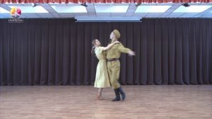 #РадостьПобеды  Уроки вальса ко Дню Победы. Урок 2