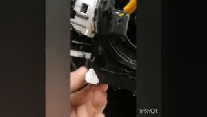Ssang Yong Action NEW замена подрулевой улитки, убираем значек подушек безопасности.