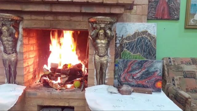 Подношение Образу Единого Бога. Огонь