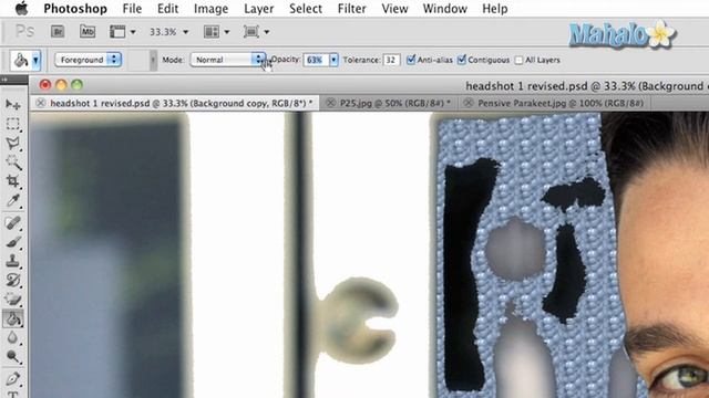 Photoshop Tutorial - Paint Bucket Tool смотреть онлайн