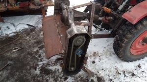 Самодельная почвофреза из моста классики