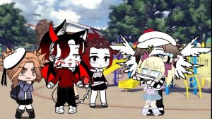 ~я рисую на картине~ гача лайф