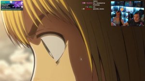 ПЯТЁРКА СМОТРИТ ПЕРВЫЙ СЕЗОН АТАКИ ТИТАНОВ ,Атака на титанов [11 СЕРИЯ][1 СЕЗОН]