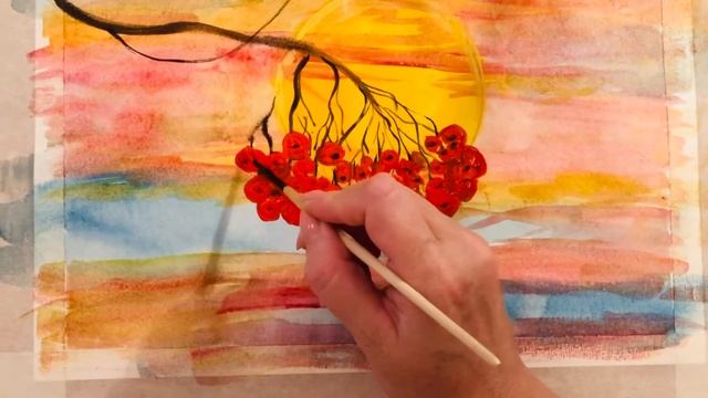 Мастер-класс «Осенний лес» смотреть онлайн