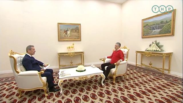 Председатель Халк Маслахаты Туркменистана встретился с главой группы компаний «Çalyk Holding» смотреть онлайн