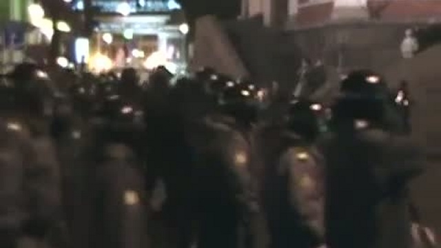 Столкновение болельщиков ЗЕНИТа с милицией 