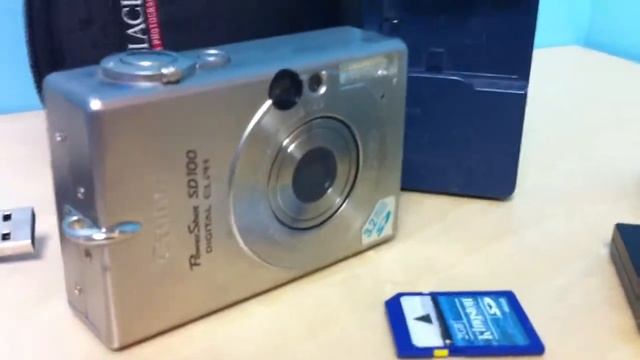 Canon Digital Elph SD 100 смотреть онлайн