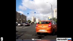 Автоподборка "Дай Дорогу Дураку"?Конфликт с Мотоциклистами #285