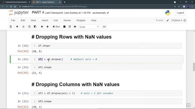 Part 4 - Handling the Null Values | Pandas Complete Tutorial | Missing Values