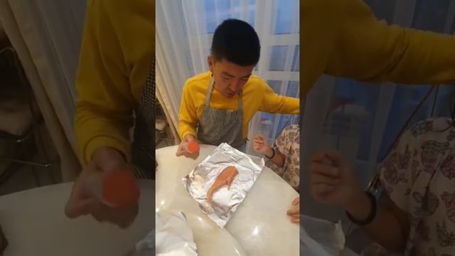 МУЖ и ЖЕНА\СЕМГА В МУЖСКИХ РУКАХ\ СЕМЕЙНЫЕ СТРАСТИ\ Мейржан Туребаев и Дана Есеева