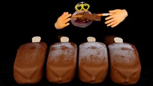 ASMR MUKBANG 'MAGNUM' CHOCOLATE ICE CREAM PARTY EATING SHOW (4K)
