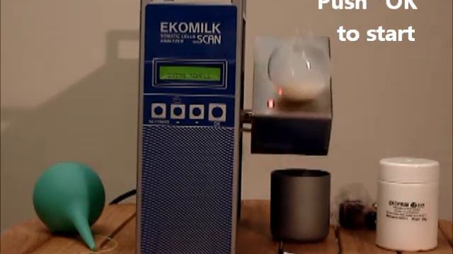 Ekomilk Scan,AMP And Ekomilk Horizon Somatic Cell Counter: Milk Somatic Cell Count Measurement Demo