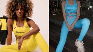 7 Женский спортивный костюм с Алиэкспресс Aliexpress Women's tracksuit Одежда для спортзала из Кита