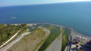 Лазаревское с высоты птичьего полёта