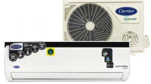 Carrier 1.5 Ton 5 Star Inverter Split AC (Durafresh Neo X, CAI18DN5R39F0, White)