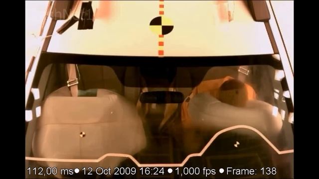 Subaru Outback | 2010 | Frontal Crash Test | NHTSA | CrashNet1 смотреть онлайн