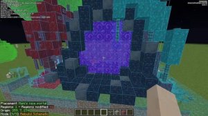 Litematica - Rebuild mode: Break all except targeted