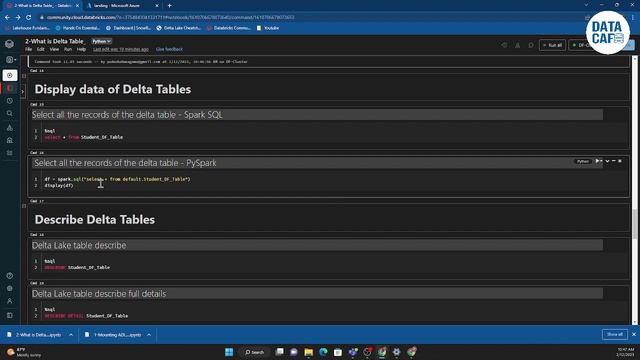 What is Delta Table?