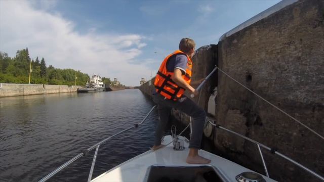 Поход на катере. Шлюзование от Москвы до Дубны. Лоция Кормщика