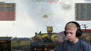 Самая Быстрая Катка в Танках ! Школьник играет в World of Tanks !