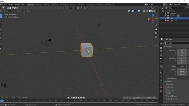 Что такое 3д курсор и объекты примитивы смотреть онлайн